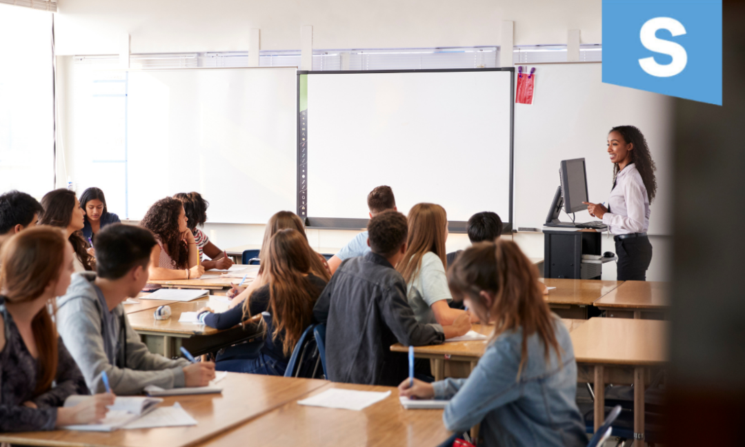 Leerlingen in een klas